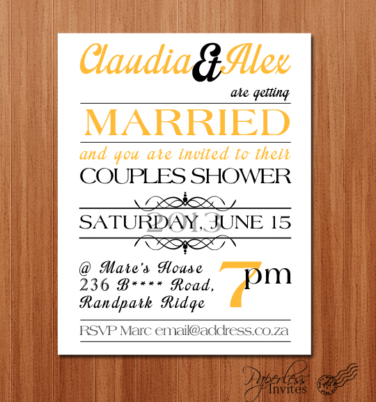 Wedding Invitation